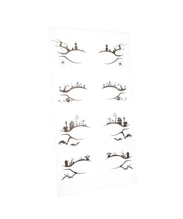 DRESSOOS 4 Pairs Eye Makeup Stickers for Women Adhesive Eye Makeup Stickers Sticker Decor