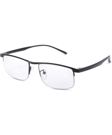 Shop Ljimi Photochrome Progressive Multifocus Reading Glasses - UV Protection Multifocal Transition Sunglasses for Men & Women - Black 1.5X - Buy Online on GoSupps.com