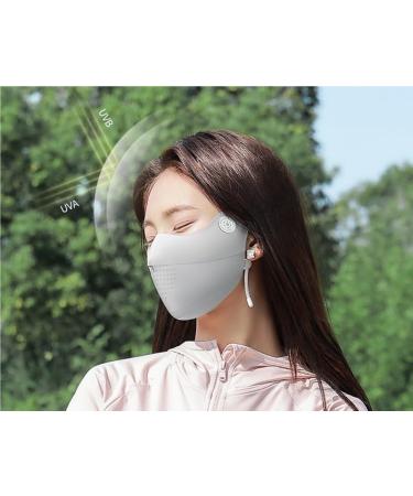NAERTFD Sun Protection Mask for Women | Full Face UV Protection | Breathable Ice Silk Veil for Outdoor Sports | 1 Count - Buy Online on GoSupps.com