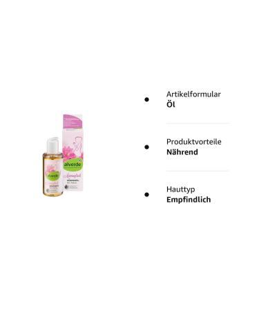 Buy alverde NATURAL COSMETICS Mamagl ck Body Oil - Organic Mallow 100ml | Premium Natural Skincare for All Skin Types | International Shipping - Buy Online on GoSupps.com