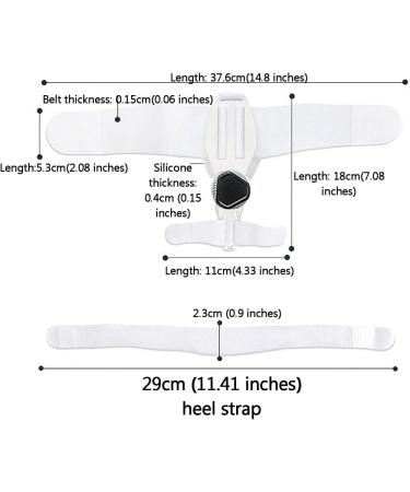 ZIROXI Bunion Orthotics Toe Corrector with Silicone Pad - Adjustable for Correct Transverse Arch - 2PCS (White) - Buy Online on GoSupps.com