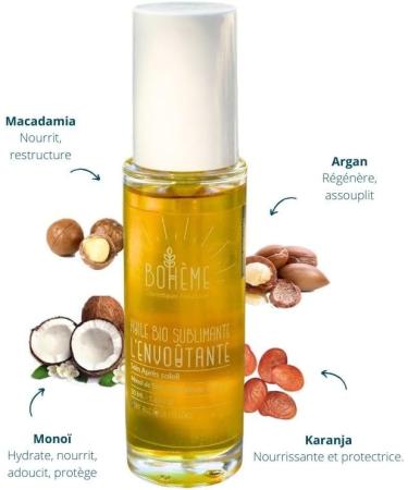 Boh me Cosm tique The Bewitching Mono Organic After Sun Care Oil - Buy Online on GoSupps.com