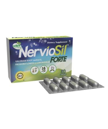 NervioSil Forte Valerian Roots 30 Capsules