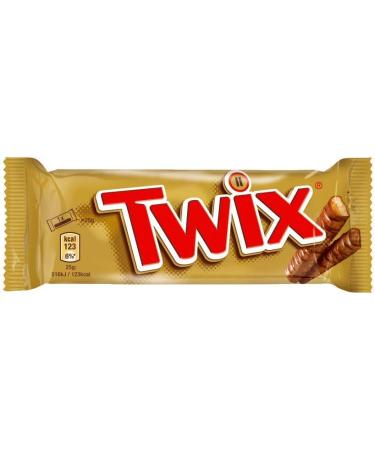 TWIX Milk Chocolate Bars with Caramel Topping Biscuit - 1 Box of 32 Individual 50g Bars (Packaging May Vary) - Buy Online on GoSupps.com