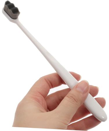 Beavorty 4-Pack Soft Bristle Portable Manual Toothbrushes for Adults - Extra Soft & Foldable Travel Toothbrushes - White - Buy Online on GoSupps.com