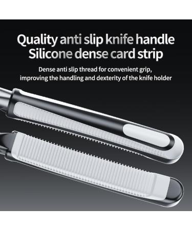2-Blade Razor for Men - Dual Lubrication & Precision Trimmer 6 Cartridges Included | Premium Shaving Set in Black - Buy Online on GoSupps.com