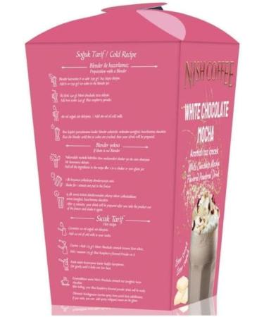 Nishcoffee White Chocolate Mocha Powder Drink 250 gm - Buy Online on GoSupps.com