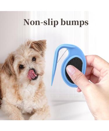 Grooming Knife & Knot Remover for Cats - 2/4PC Pet Massage Comb for Long-Haired Pets - Tangle-Free Hair Removal - Buy Online on GoSupps.com