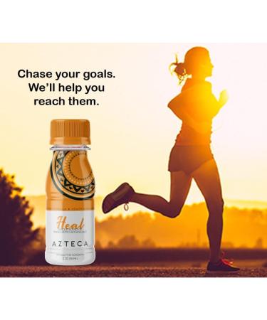 Azteca Botanicals Organic Energy Shot - Boost Performance & Wellness | Natural Energy Shots with Vitamin B12 - Lemon Flavor (6 Pack - Buy Online on GoSupps.com