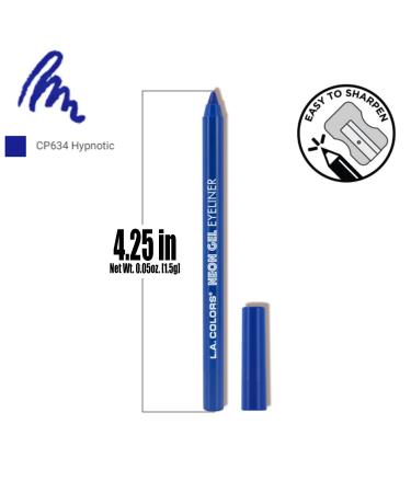 LA Colors Neon Gel Eyeliner in Hypnotic + Free Zipper Bag | Long Wear Intense Color Eye Liner Pencil | 0.05 Fl Oz - Buy Online on GoSupps.com