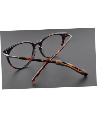 Healeved 60 Pairs Silicone Glasses Holders | Temple Covers & Frame Protectors - Brown Pipe 5.6x0.79cm - Buy Online on GoSupps.com