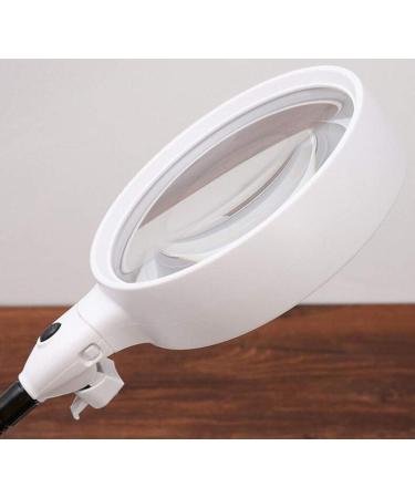 Magnifying Glass Desktop Magnifying Glass Adjustable Lighting 6 LED with Charger 10X Good Times - Buy Online on GoSupps.com