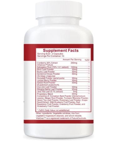 Diska Nulife Kidney Support - 90 Capsules - Urinary Tract and Bladder Health Supplement for Normal Kidney Function - Buy Online on GoSupps.com