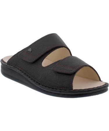 Finn Comfort RIAD Classic Line Oat Smooth Leather Coffee Interchangeable Footbed 1505-742432 8.5 UK Coffee - Buy Online on GoSupps.com