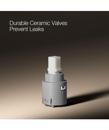 Kohler 27399-4K-CP RIFF Widespread Bathroom Sink Faucet Polished Chrome Wide Spread Faucet 1.0 GPM Polished Chrome - Buy Online on GoSupps.com