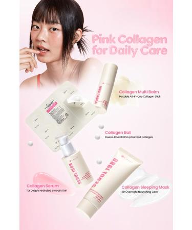 K-SECRET SEOUL 1988 Collagen Boosting Serum Formulated with 7-Type Collagen Complex and Red Ginseng | for Deeply Hydrated Radiant Skin | Korean Skincare 30ml / 1.01 fl oz - Buy Online on GoSupps.com