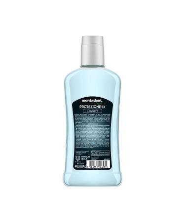 Mentadent Mouthwash 5x Gum Protection with CPC - 6 x 400ml for Occasional Bleeding Gums - International Shipping Available - Buy Online on GoSupps.com