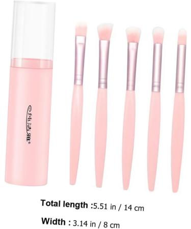 Housoutil 1set Set Eye Shadow Brush Set Eyelash Kit Make up Brush Holder Eye Makeup Kits Eyeliner Brush Kit Make up Kit Lash Holder Tool Stand Eyelashes Kit Pink Pu Storage Beauty Tools - Buy Online on GoSupps.com