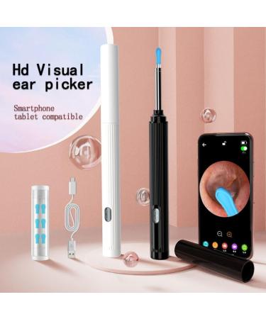 Ear Cleaner with 1080P Camera - Ear Wax Removal Kit for iPhone, iPad, Android Phones - Black - Buy Online on GoSupps.com