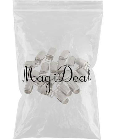 MagiDeal 20-Piece Pacifier Suspender Clips (15mm) - Secure and Stylish Baby Accessories for International Shipping - Buy Online on GoSupps.com
