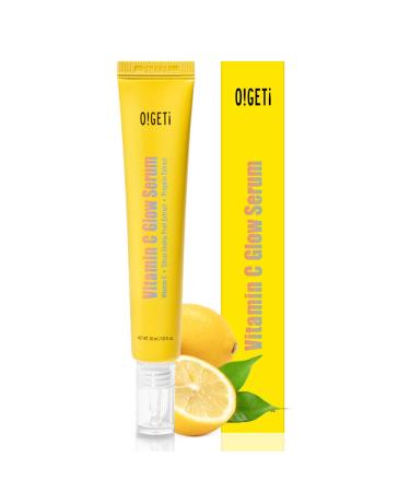 O!GETi Vitamin C Serum | Facial Serum  Vitamin C & Tangerine Extract & Propolis Extract for Healthier Looking Skin  Korean Skin Care  Paraben-free  1.01 Fl.Oz (30ml)