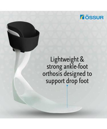 Ossur AFO Leaf Spring Ankle-Foot Orthosis for Drop Foot | Low-Profile Flexible Sole | Customizable Fit | Small/Medium Right Foot - Buy Online on GoSupps.com