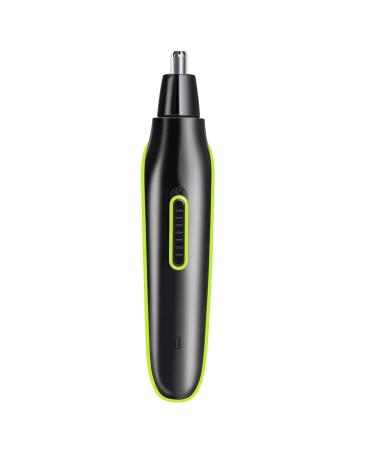 Nose Hair Trimmer Rechargeable Nose and Beard Trimmer Men's Ear Eyebrow and Nose Hair Trimmer is Suitable for Nasal Ear Hair Removal Trimmer (Color : Black)
