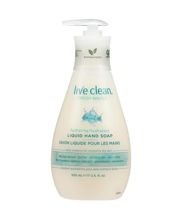 Live Clean Liquid Hand Soap Fresh Water 17 Oz (Packaging May Vary)