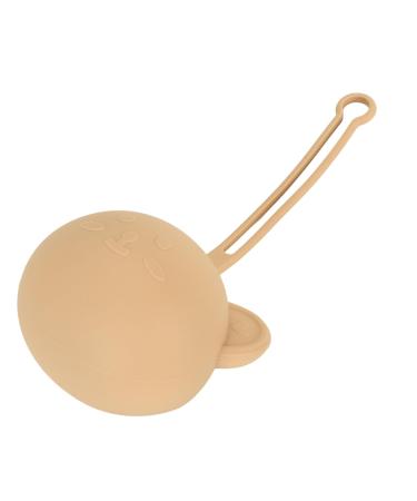 Buy Dishwasher Safe Silicone Pacifier Holder Case - Cute & Portable for Stroller (Brown) | Best International Shipping - Buy Online on GoSupps.com