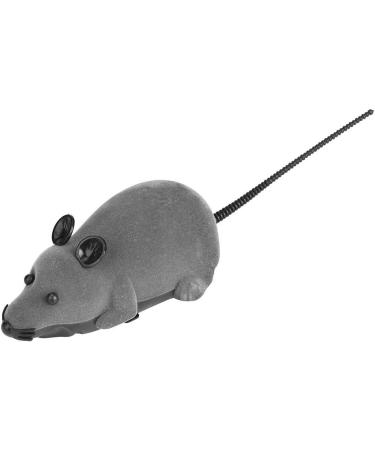 Mouse Cat Toy Wireless Remote Control Funny Rat Toy with 2 Modes Cat Dog Fake Mice Toy for Kids Children Adults(Grey/Brown)(Gray) - Buy Online on GoSupps.com