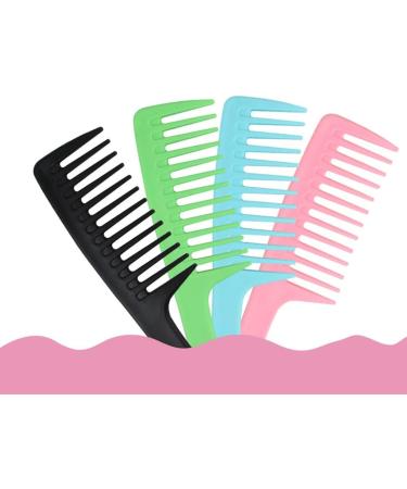 Comb Hair Care Hair Comb Large Tooth Comb Wide Tooth Straight Hair Comb Curly Hair Comb Multi-color Choice Sturdy and Durable Home Travel Portable Hair Brush (Color : D1pc Size : Large) L D1pc - Buy Online on GoSupps.com
