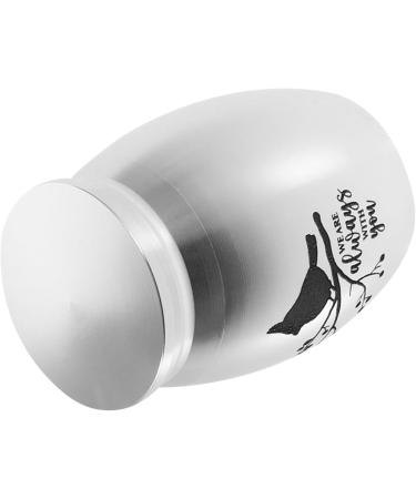 Happyyami 4pcs Parrot Urn Pet Urns for Ashes Adult Urn Small Dog Urn for Ashes Mini Urn Stainless Steel 4.00X3.00X3.00CMx4pcs Silverx4pcs - Buy Online on GoSupps.com