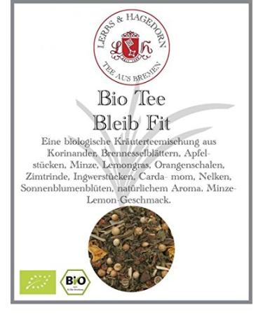 Lerbs & Hagedorn Lerbs & Hagedorn Organic T-Shirt - Slim Fit - Mint & Lemon Flavour - 1 kg (approx. 71 L) - Corinander Nettle Leaves Apple Pieces Mint Lemongrass