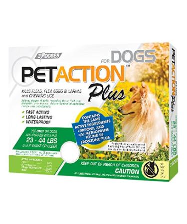 PetAction Plus For Medium Dogs 3 Doses- 0.045 fl oz