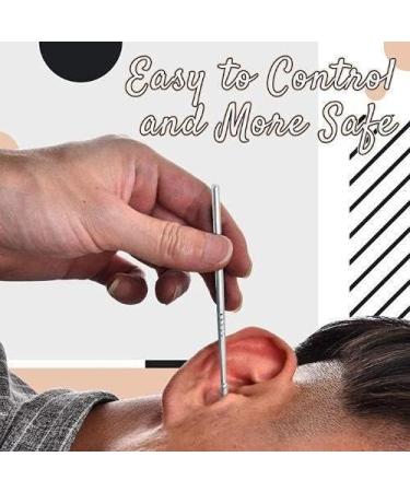 Medical Grade Stainless Steel Ear Wax Removal Kit with Spring Ear Wax Cleaner Tool Set in Black - Includes Storage Box - Clinically Innovative Spiral Ear Wax Remover - Buy Online on GoSupps.com