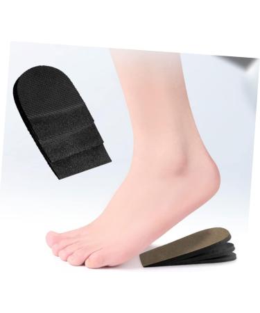 Buy NOLITOY Height Increase Pads Unisex Invisible Heel Inserts for Shoes | Comfortable EVA Half Pads for Men & Women - Brown 11.5x7.7cm - Buy Online on GoSupps.com