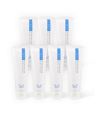 Anapa Natural Salt Toothpaste 7-Pack 4.23 oz Each | Refreshing Oral Care with Natural Salt & Herbal Extracts | Contains 1000 ppm Fluoride for Tooth Strength