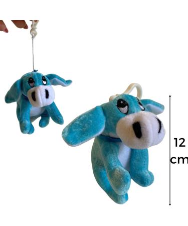  NARAMAKI NARAMAKI Naples Keyring Father's Day Gift - Tubino Baci Perugina 37.5g + Mini Donkey Tremolino Soft Toy 12cm - Gift for Him - Buy Online on GoSupps.com