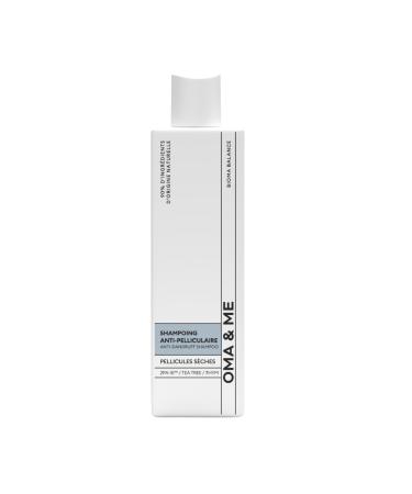 OMA & ME Anti-Dandruff Shampoo - Eliminates From 1st Use Fights Recurrence and Soothes the Scalp - Hair Care 90% Natural Ingredients Made in France - 150ml