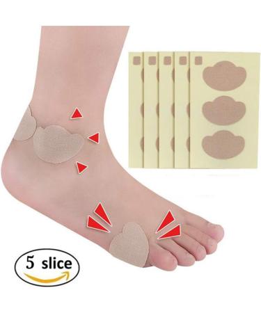 5 x Foot Callus Protective Stickers - Self-Adhesive Durable Sweat-Absorbing Anti-Friction Skin Removal for Smooth Feet - Buy Online on GoSupps.com