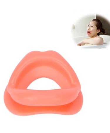 Oral Muscle Massage Tool - Silicone Face Slimming & Lip Trainer | Enhance Smile & Lift Lips - Red - Buy Online on GoSupps.com