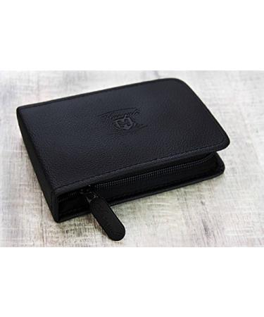 Classic Men's Travel Shaving & Grooming Set | 3 Edge Razor & Synthetic Badger Hair Brush | Perfect for International Shipping - Buy Online on GoSupps.com