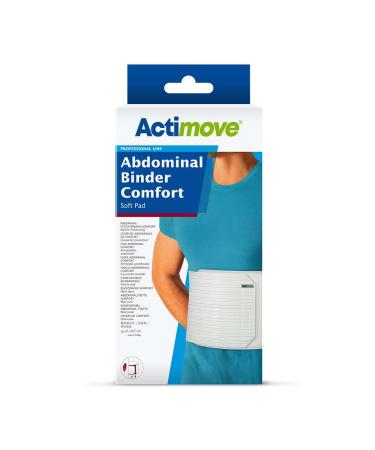 Professional Abdominal Binder | Soft Pad Belly Band for Women's Lower Waist Support | Post-Trauma & Surgical Compression Garment | X-Small Size White - Buy Online on GoSupps.com