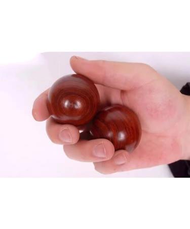 Unbit Stress Ball Stretcher - Magnetic Baoding Balls for Health and Exercise 50mm Rosewood - International Shipping Available - Buy Online on GoSupps.com