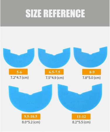 Shayee Shoes Heel Protector 2 Pairs Black 9.5-10.5 | Self-Adhesive Sole Repair Plates for Men and Women Sneakers | Noise Reduction & Skid Proof Cushion - Buy Online on GoSupps.com