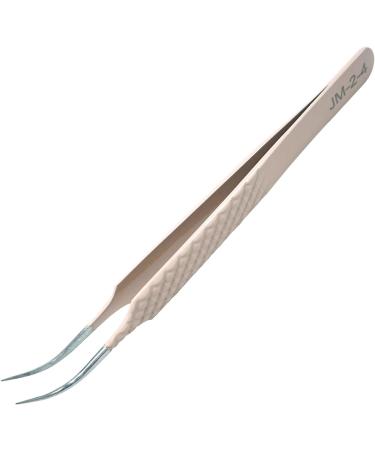 Professional Stainless Steel Volume Tweezers for Eyelash Extensions | High Precision & Super Strong Grip | JM2-4 Pink - Buy Online on GoSupps.com