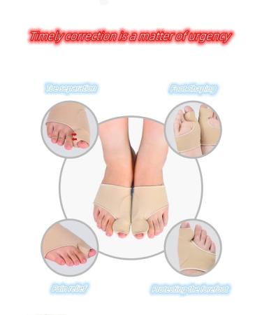 Bunion Corrector for Men and Women - Pain Relief Hallux Valgus Corrector Socks with Splint Pads and Cushion Guards - Orthopedic Support Brace and Toe Spacer for Hammer Toe Relief - Buy Online on GoSupps.com