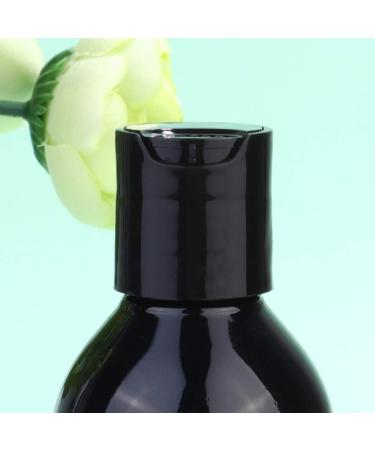 Fomiyes 250ml Refillable Pumping Bottles - 6 Pack Black Shampoo & Cosmetic Bottles with Flip Cap for Lotions & Creams - Ideal for Travel & Home Use - Buy Online on GoSupps.com