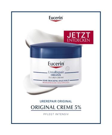 Eucerin UreaRepair Original Cream 5% - 75 ml | Intensive Hydration & Skin Repair | International Shipping Available - Buy Online on GoSupps.com
